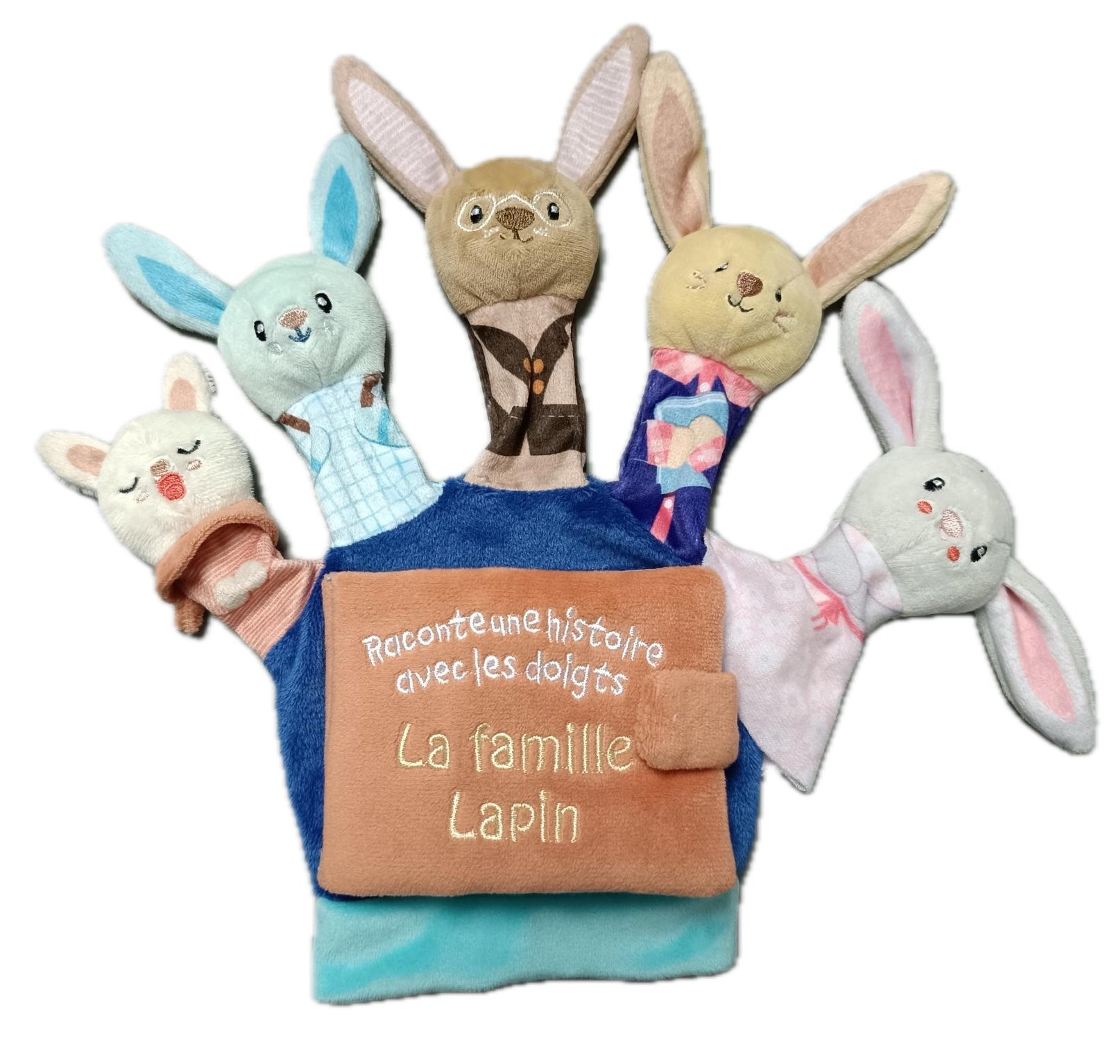 Finger Puppet Glove RABBIT FAMILY